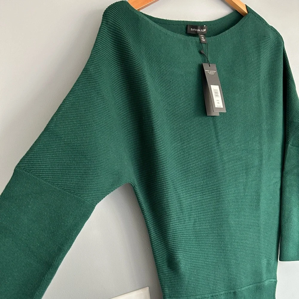 Colleta Off-Shoulder Sweater Dress XSP - Picture 4 of 6